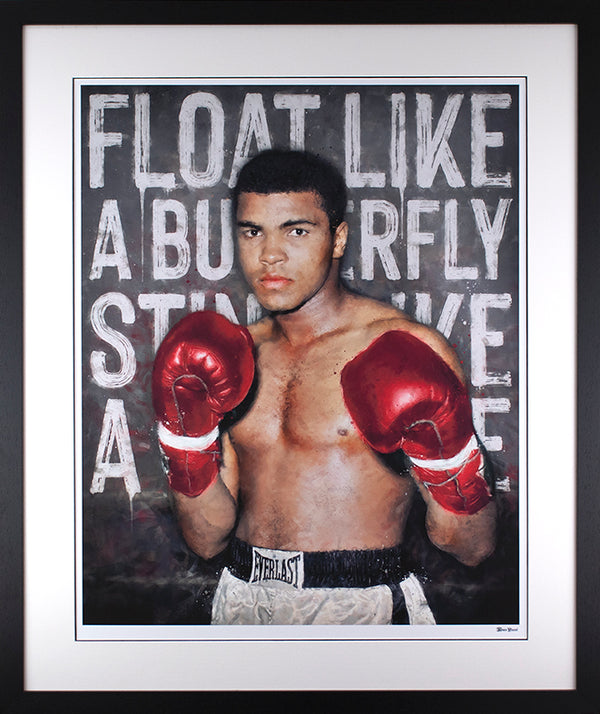 Float Like A Butterfly Limited Edition by Monica Vincent