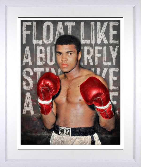 Float Like A Butterfly Limited Edition by Monica Vincent