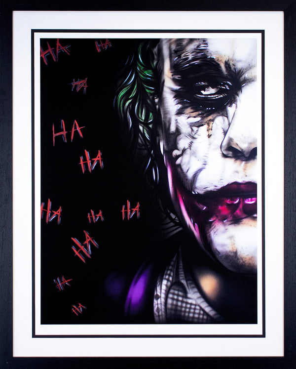 Heath Ledger- Joker Limited Edition by James Tinsley