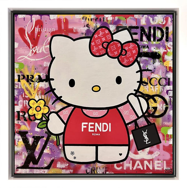 Hello Kitty by Emily Crook, Price SOLD