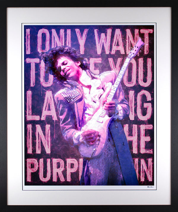 Purple Rain Limited Edition by Monica Vincent