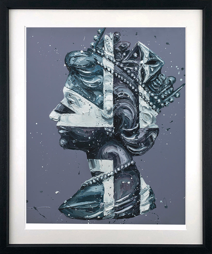 Monochrome Queen Jack by Paul Oz