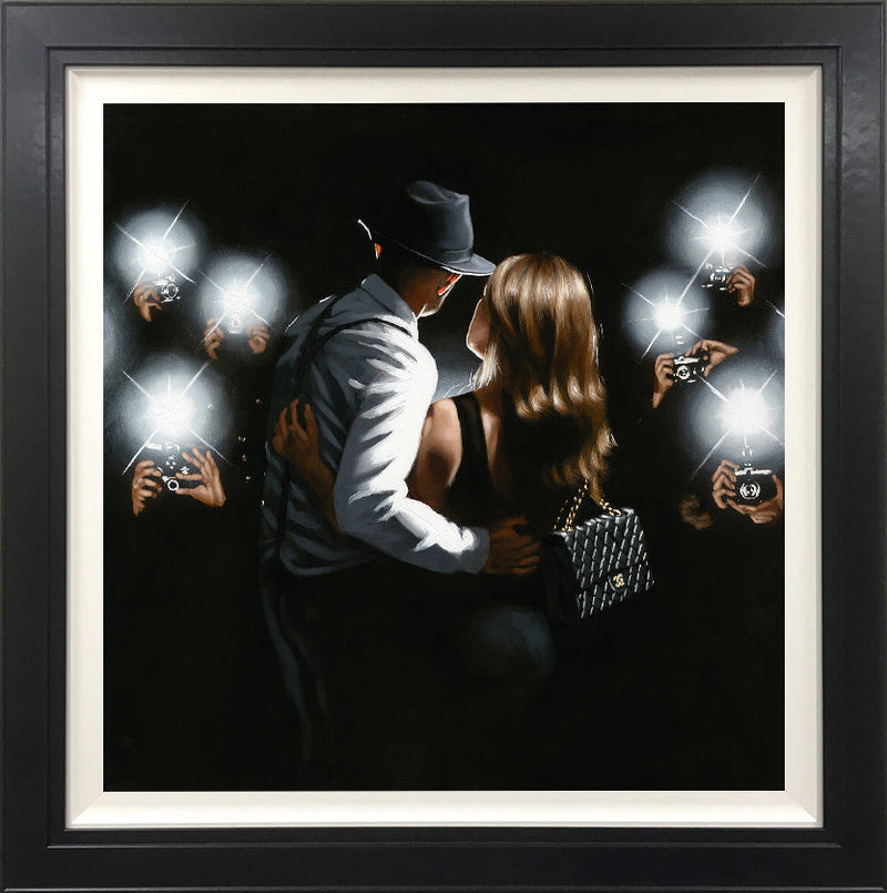 Power Couple Hand Embellished Canvas by Richard Blunt