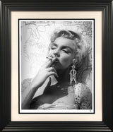 Smoking Gun Marilyn (Black and White) Limited Edition by JJ Adams