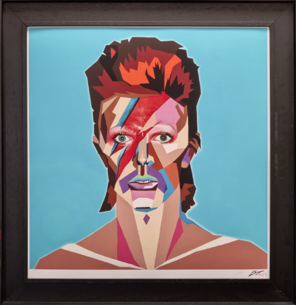 David Bowie Artist Proof by Bryn Sutcliffe
