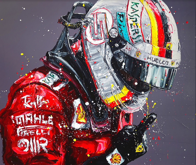 Vettel - Silverstone '18 by Paul Oz