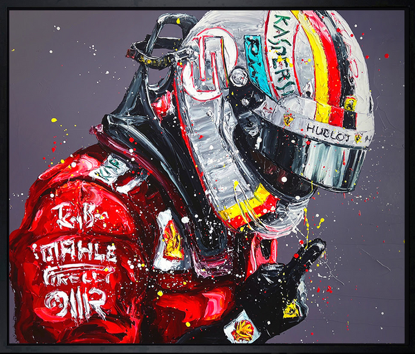 Vettel - Silverstone '18 by Paul Oz