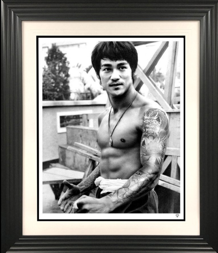 Bruce Lee Tattoo Limited Edition by JJ Adams