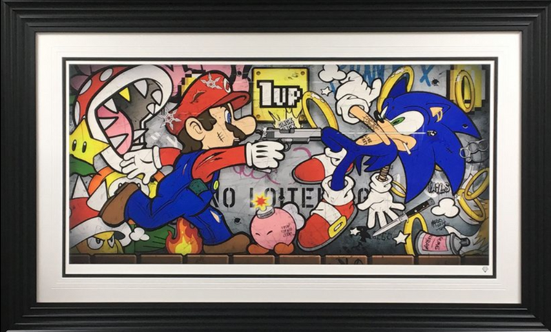 Sonic Vs Mario Limited Edition by JJ Adams