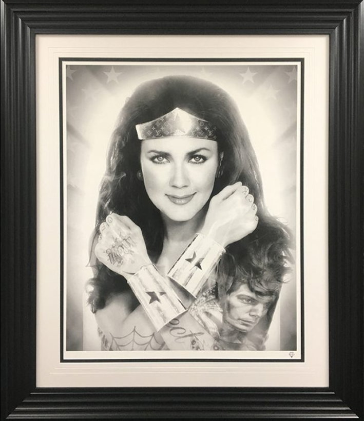 Wonder Woman B&W Limited Edition by JJ Adams