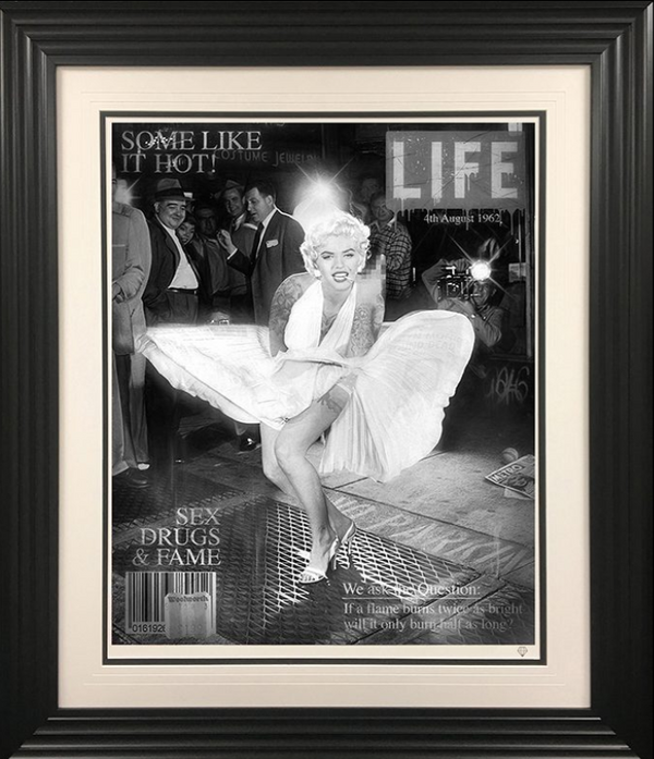 Some Like It Hot (B&W) by JJ Adams