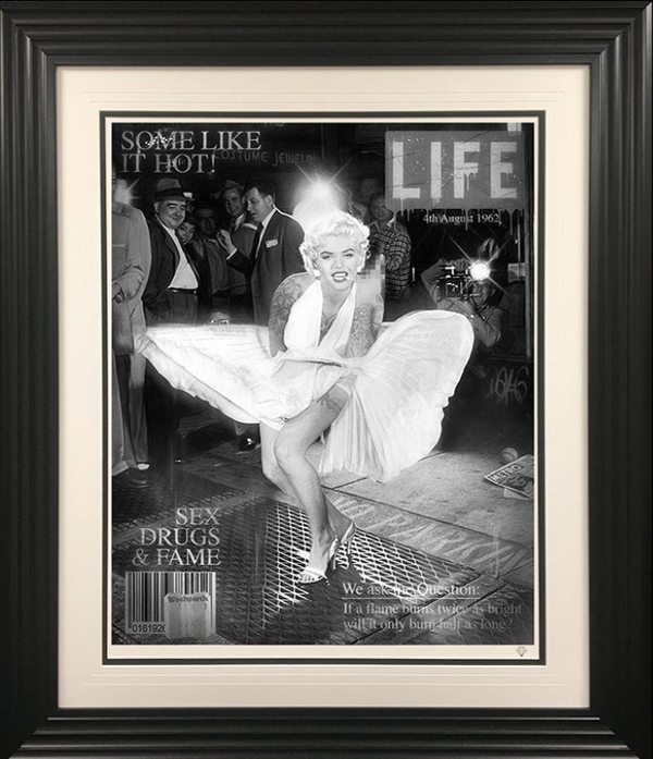 Some Like It Hot (B&W) Limited Edition by JJ Adams