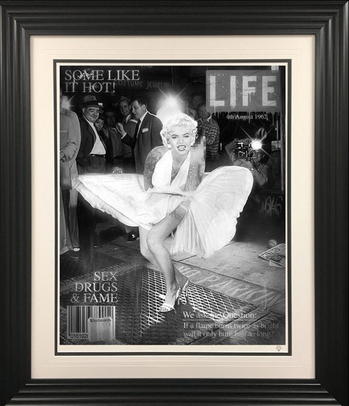 Some Like It Hot (B&W) by JJ Adams