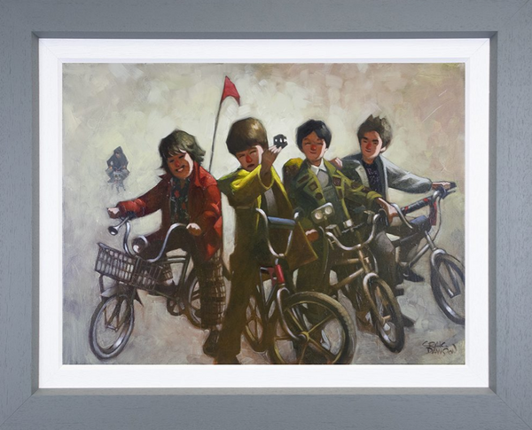 Our Time Hand Embellished Canvas by Craig Davison