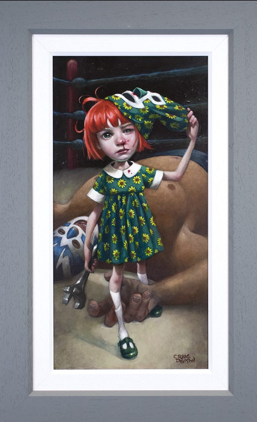 Luck Loves The Fearless Original by Craig Davison