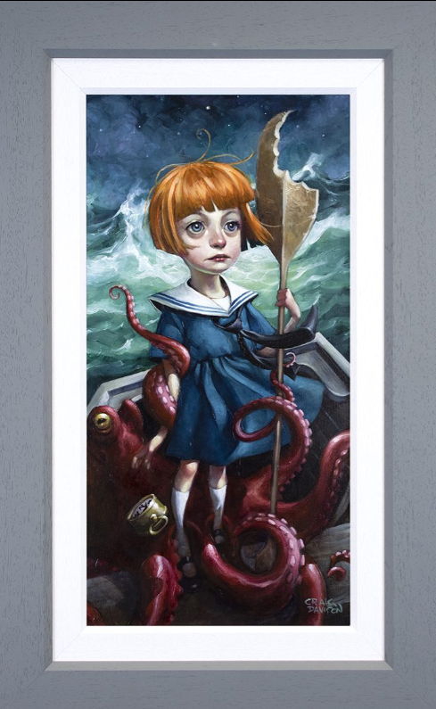 The Best Destinations Have The Hardest Journey Hand Embellished Canvas by Craig Davison