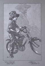 High Plains Grifter Original Sketch by Craig Davison