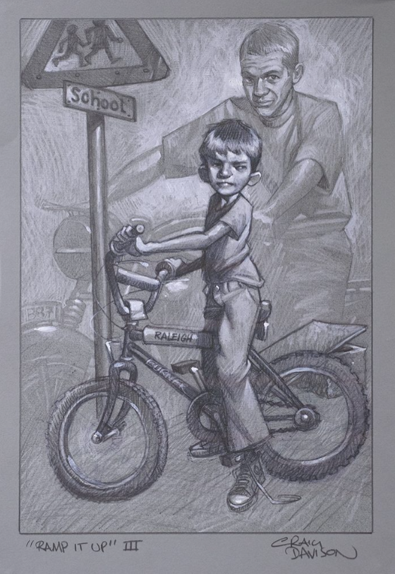 Ramp It UP III Original Sketch by Craig Davison