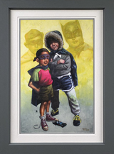 Caped Crusaders Lenticular by Craig Davison