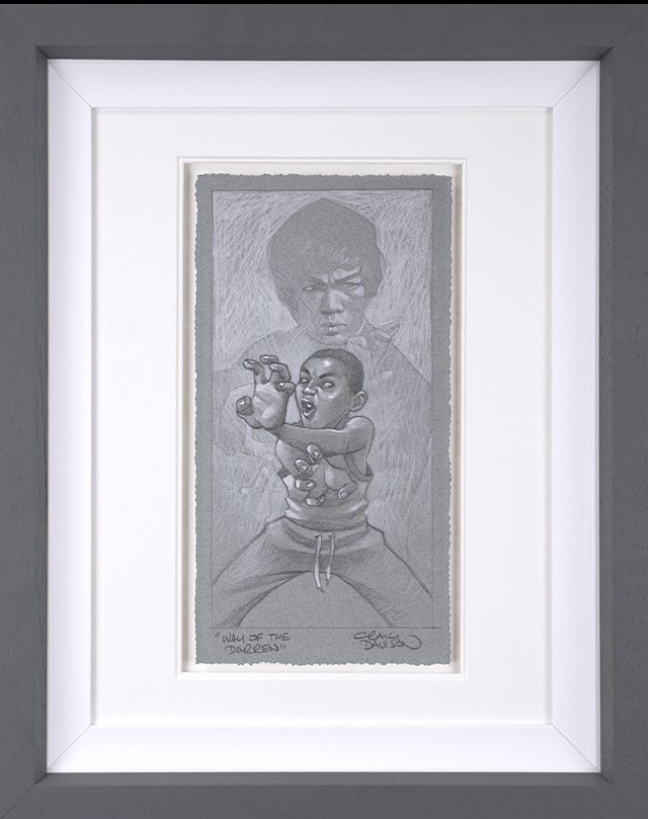Way of The Darren Original Sketch Limited Edition by Craig Davison