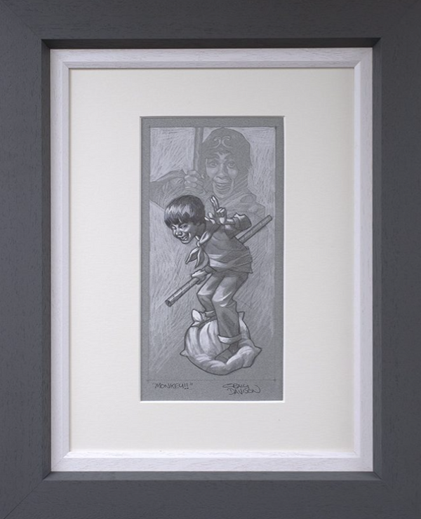 Monkey Original Sketch by Craig Davison