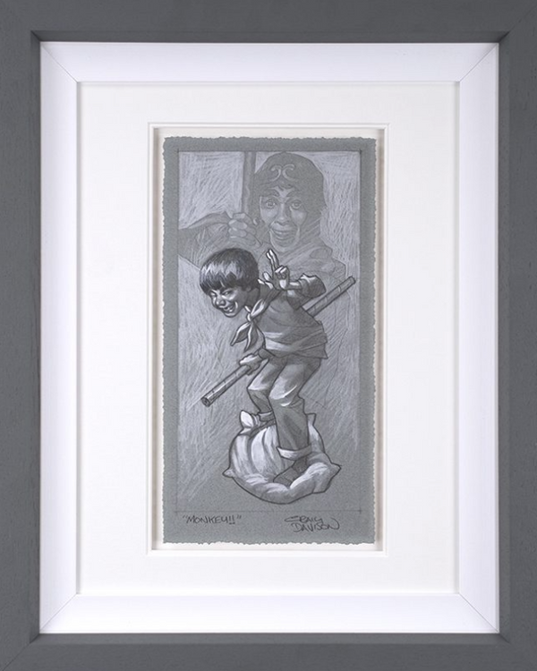 Monkey Original Sketch Limited Edition by Craig Davison