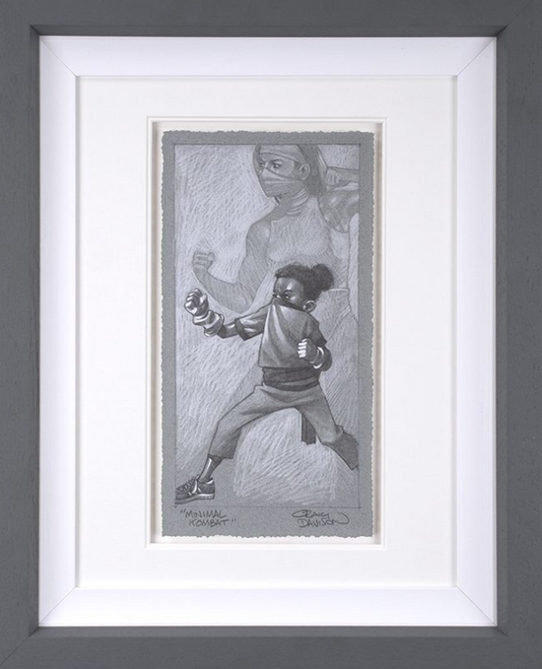 Minimal Kombat Original Sketch Limited Edition by Craig Davison