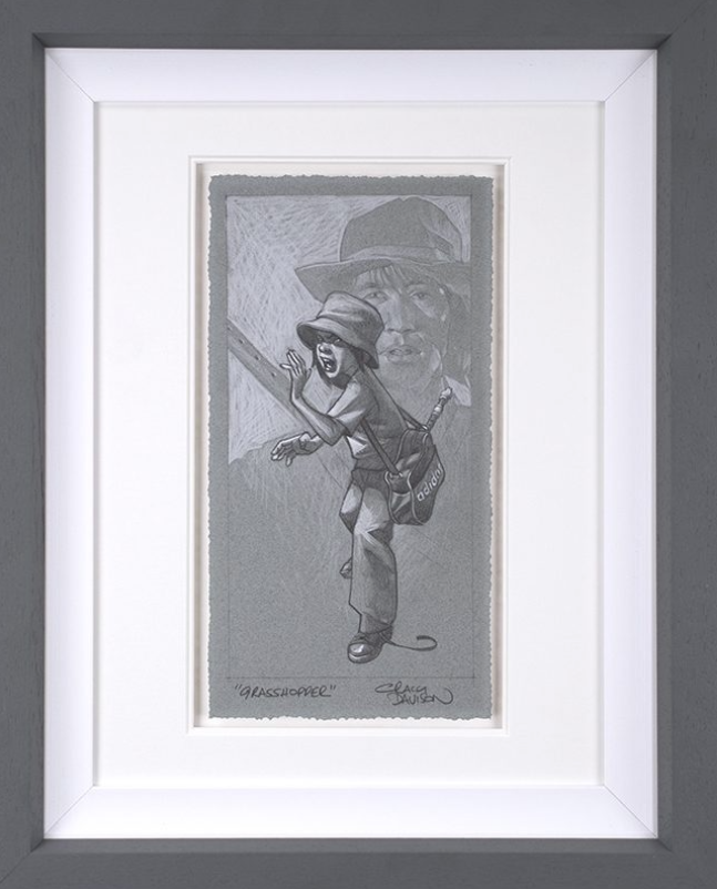 Grasshopper Original Sketch Limited Edition by Craig Davison
