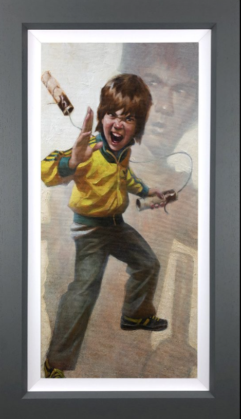 Game of Daz Hand Embellished Canvas by Craig Davison