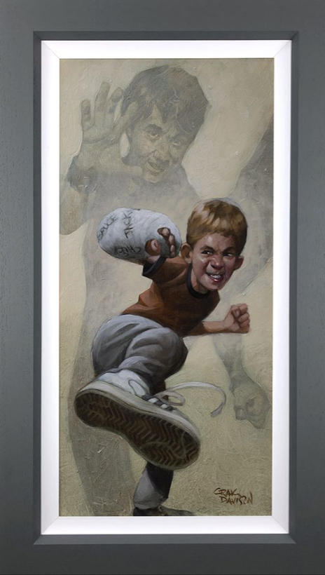 Armour of Bob Hand Embellished Canvas by Craig Davison