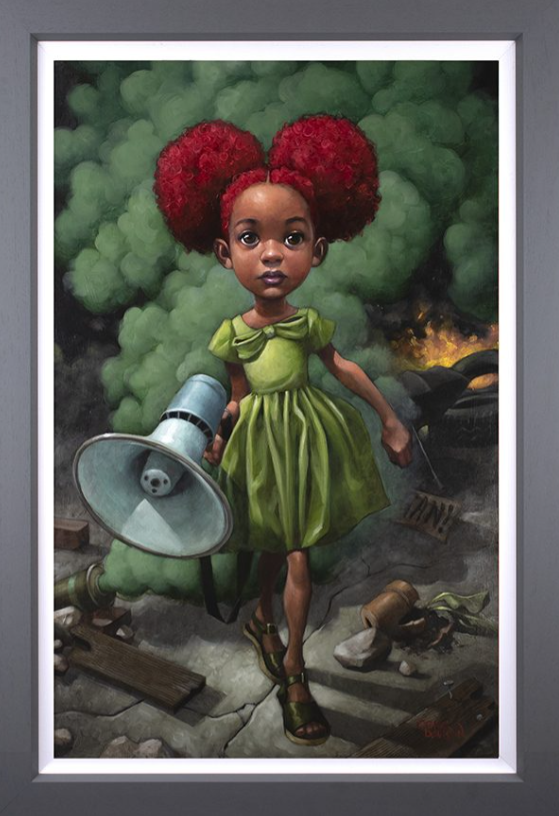 Won't You Help To Sing? Hand Embellished Canvas by Craig Davison