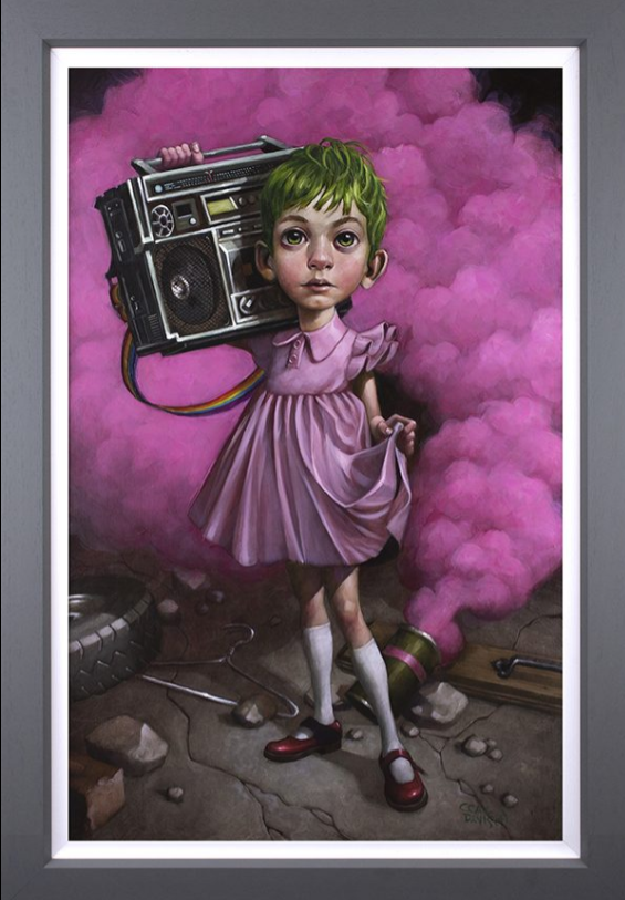 Make Your Own Kind of Music Embellished Canvas by Craig Davison