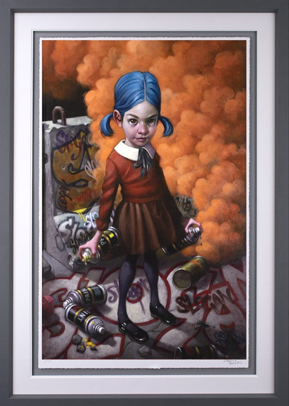 Where Do Ya Draw The Line Limited Edition by Craig Davison