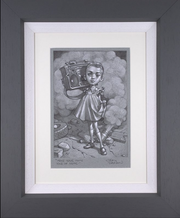 Make Your Own Kind of Music Original Sketch by Craig Davison