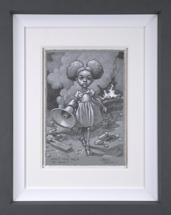 Won't You Help To Sing? Original Sketch Limited Edition by Craig Davison