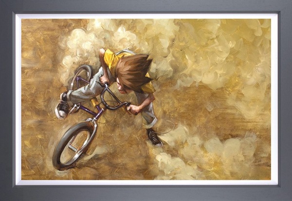 Shredder Embellished Canvas by Craig Davison