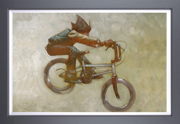 Big Air Hand Embellished Canvas by Craig Davison