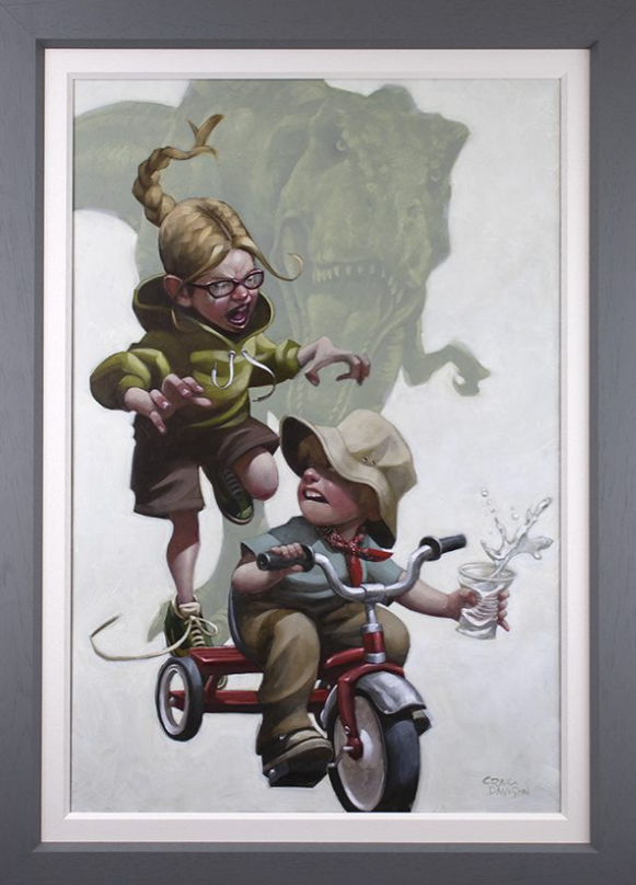 Keep Absolutely Still, He Vision is Based On Movement Original by Craig Davison