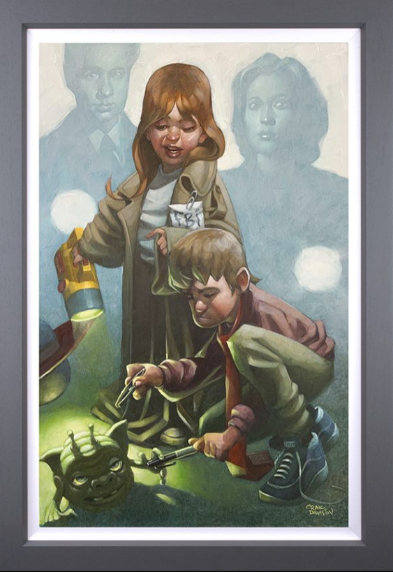 X-Factor Hand Embellished Canvas by Craig Davison