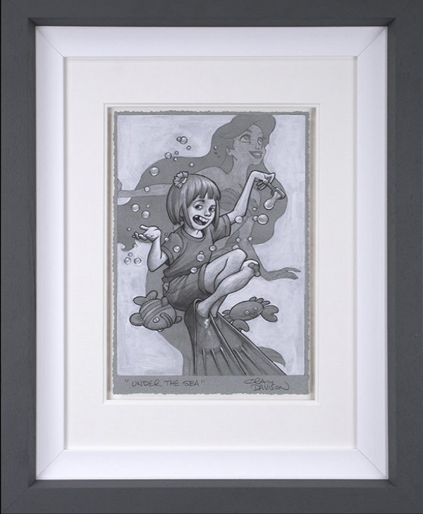 Under The Sea Original Sketch Limited Edition by Craig Davison