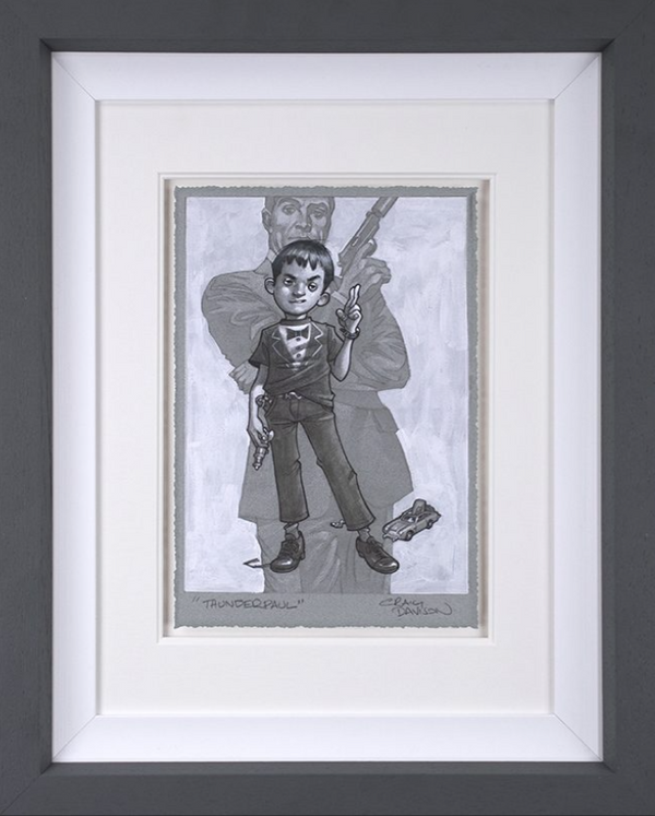 Thunder Paul Original Sketch Limited Edition by Craig Davison