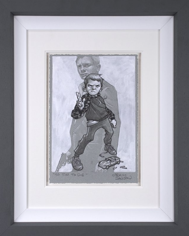 No Tim To Die Original Sketch Limited Edition by Craig Davison