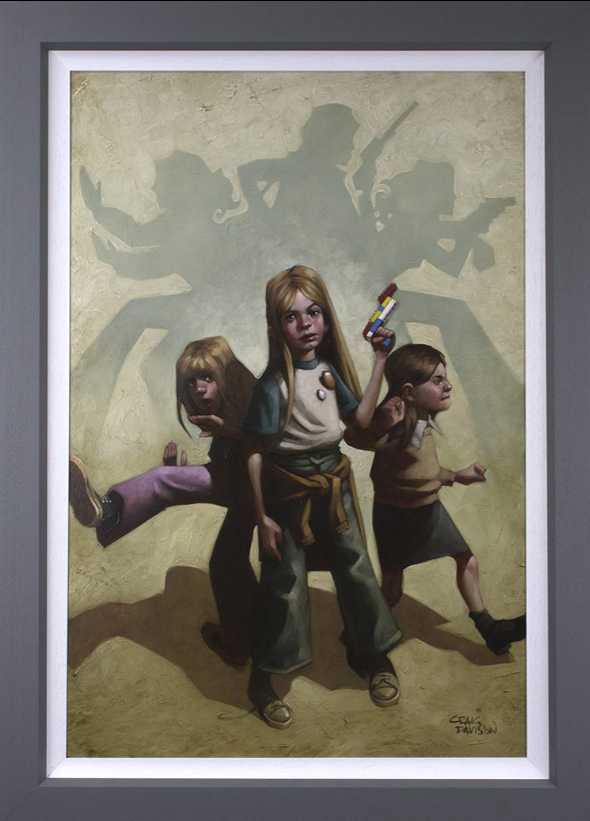 Ok Angels, Lets Get To Work Original by Craig Davison