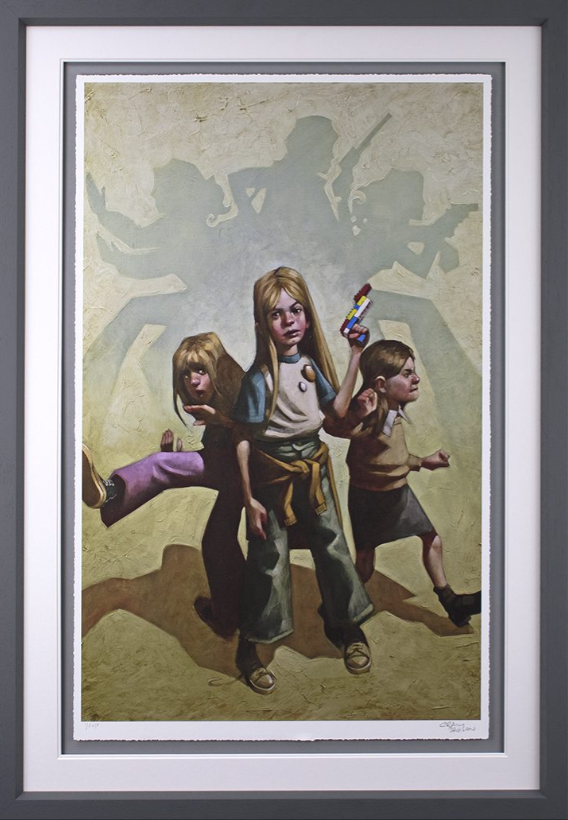 Ok Angels, Lets Get To Work Limited Edition by Craig Davison
