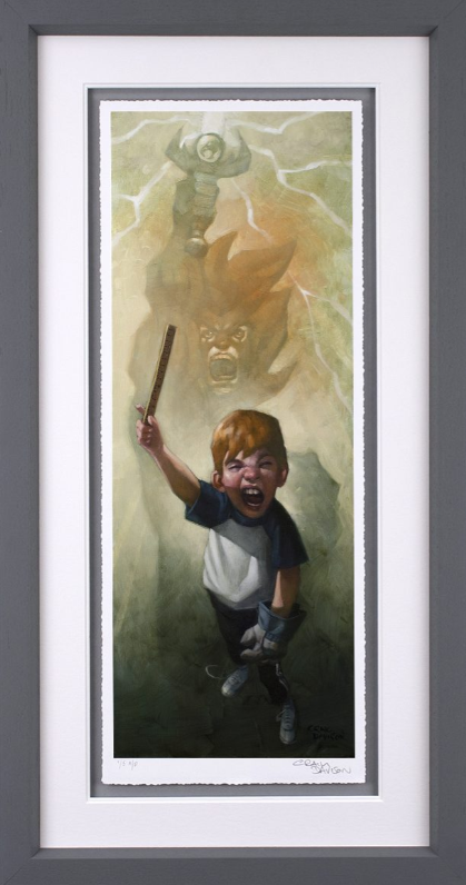 Thunder, Thunder, Thunder Cats Hoooo Limited Edition by Craig Davison