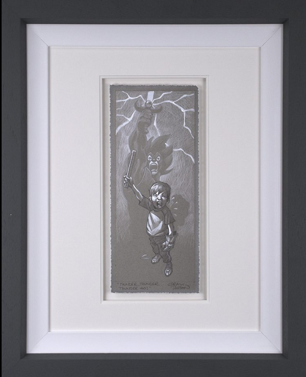 Thunder, Thunder, Thunder Cats Hoooo Original Sketch Limited Edition by Craig Davison