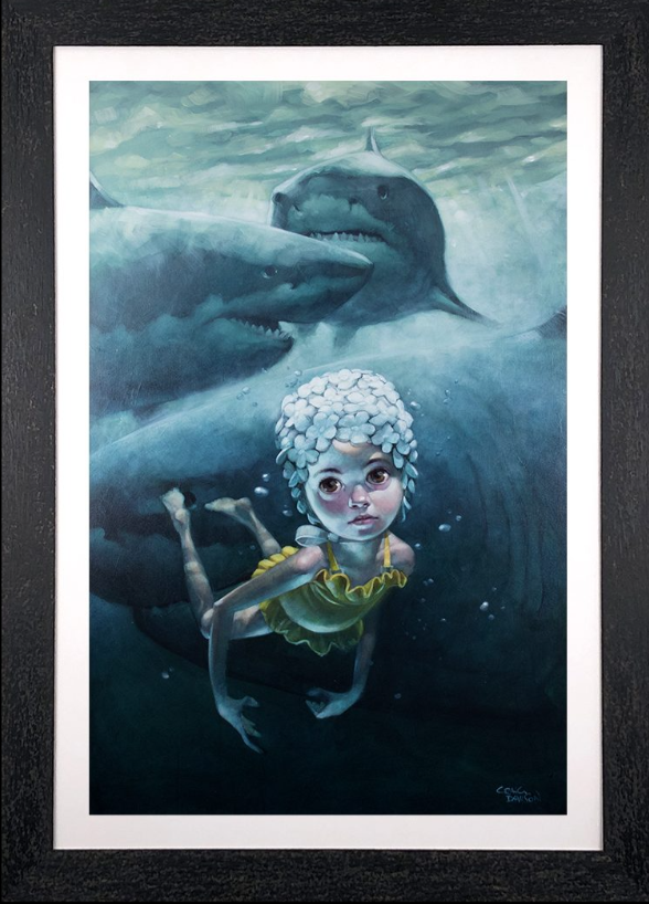 Worse Things Happen At Sea Hand Embellished Canvas by Craig Davison