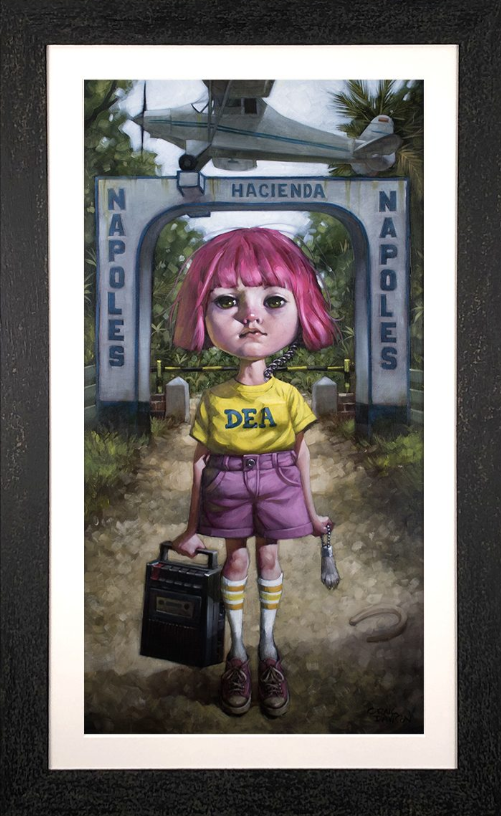 Make Your Own Luck Hand Embellished Canvas by Craig Davison