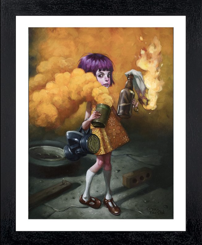 A Riot of My Own Embellished Canvas by Craig Davison