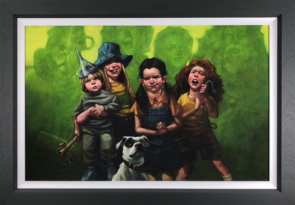 We're Off To See The Wizard Hand Embellished Canvas by Craig Davison